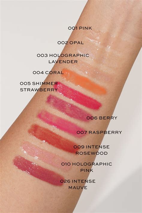 dior vinyl lip gloss|Dior lip gloss color chart.